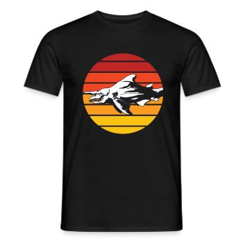 Liebt Kobold Hai Geschenk - Männer T-Shirt - Schwarz - Vorne - AI Model Male 178 light (178cm)