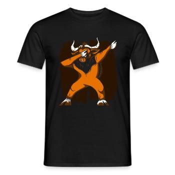 Liebt Awesome Animal Ox - Männer T-Shirt - Schwarz - Vorne - AI Model Male 178 light (178cm)
