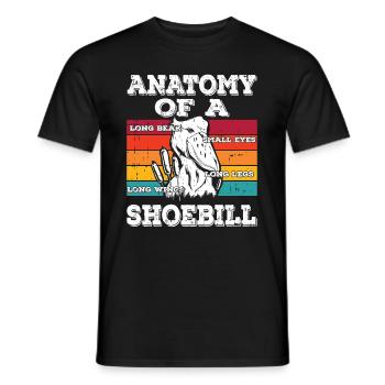 Liebt große afrikanische Vögel Design - Männer T-Shirt - Schwarz - Vorne - AI Model Male 178 light (178cm)