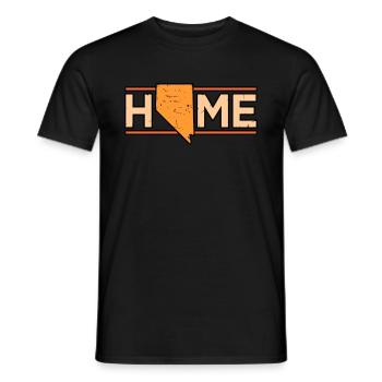 Home Nevada Gift - Men's T-Shirt - black - Front - AI Model Male 178 light (178cm)