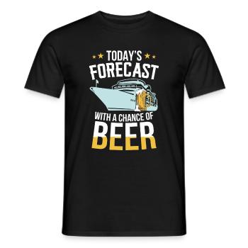 Kreuzfahrt - Männer T-Shirt - Schwarz - Vorne - AI Model Male 178 light (178cm)