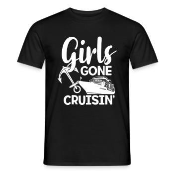 Kreuzfahrt - Männer T-Shirt - Schwarz - Vorne - AI Model Male 178 light (178cm)