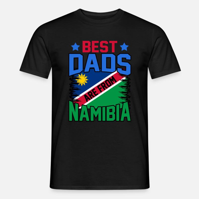 Namibia - Männer T-Shirt - Schwarz