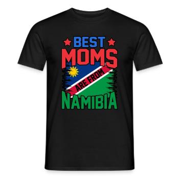 Namibia - Männer T-Shirt - Schwarz - Vorne - AI Model Male 178 light (178cm)