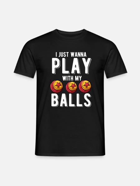 Jonglieren - Männer T-Shirt - Schwarz