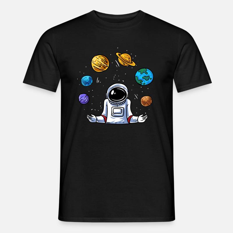 Jonglieren - Männer T-Shirt - Schwarz