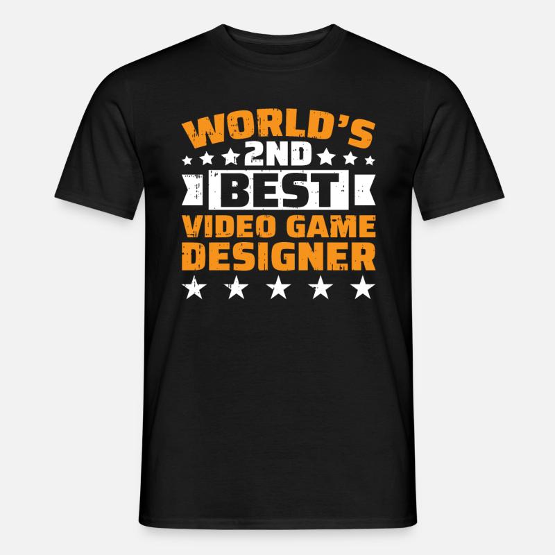Video Game Designer - Männer T-Shirt - Schwarz