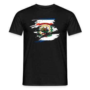 Geschenk Für Einwohner Von West Virginia - Männer T-Shirt - Schwarz - Vorne - AI Model Male 178 light (178cm)