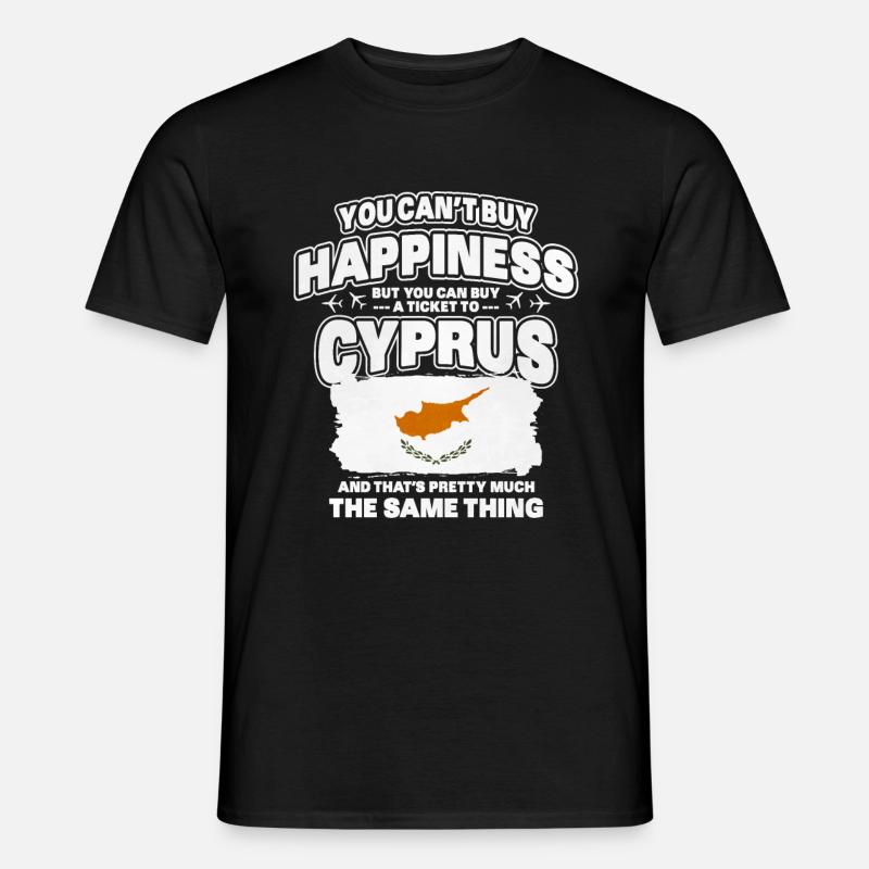 Zypern - Männer T-Shirt - Schwarz