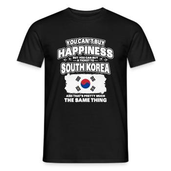 Mongolia - Men's T-Shirt - black - Front - AI Model Male 178 light (178cm)