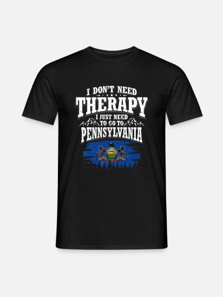 Pennsylvania - Men's T-Shirt - black