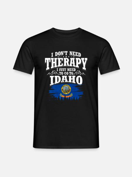 Idaho - Men's T-Shirt - black