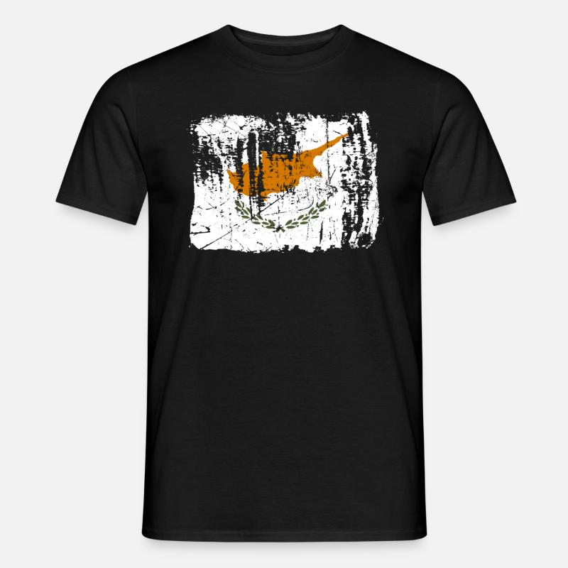 Zypern - Männer T-Shirt - Schwarz