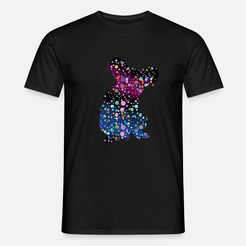 Lustige Koala-Geschenkidee - Männer T-Shirt - Schwarz