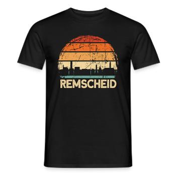 Remscheid - Men's T-Shirt - black - Front - AI Model Male 178 light (178cm)
