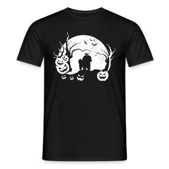Shih Tzu - Männer T-Shirt - Schwarz - Vorne - AI Model Male 178 light (178cm)