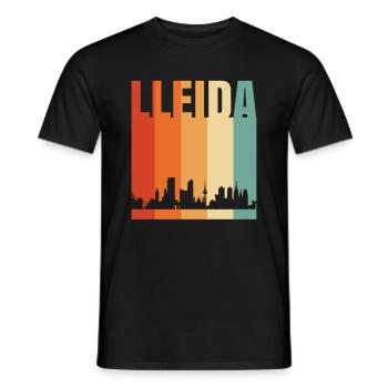 Lérida - T-shirt homme - noir - Devant - AI Model Male 178 light (178cm)