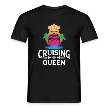 Kreuzfahrt - Männer T-Shirt - Schwarz - Vorne - AI Model Male 178 light (178cm)
