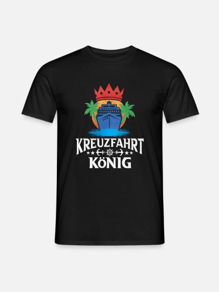 Kreuzfahrt - Männer T-Shirt - Schwarz