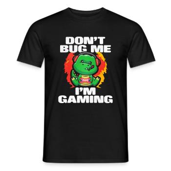 Gaming Gaming Computer Games Gift - Men's T-Shirt - black - Front - AI Model Male 178 light (178cm)