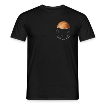 Mercury - Men's T-Shirt - black - Front - AI Model Male 178 light (178cm)