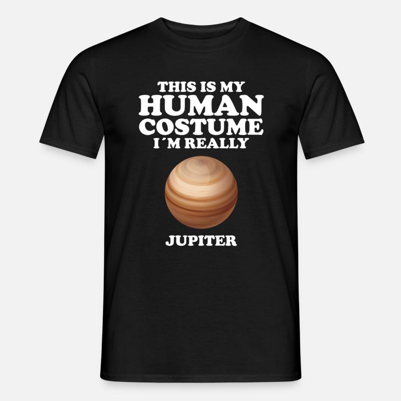 Jupiter - Männer T-Shirt - Schwarz