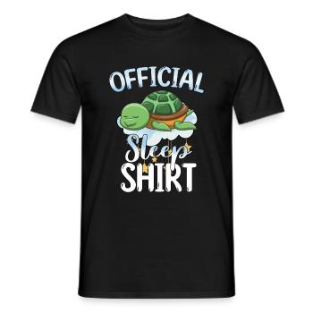 Sleeping Sweet Gift - Men's T-Shirt - black - Front - AI Model Male 178 light (178cm)