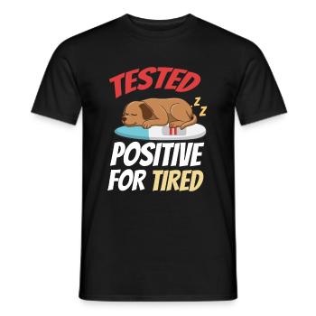 Sleeping Sweet Gift - Men's T-Shirt - black - Front - AI Model Male 178 light (178cm)