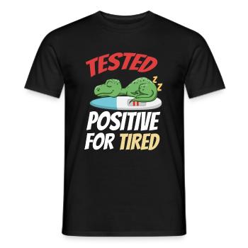 Sleeping Sweet Gift - Men's T-Shirt - black - Front - AI Model Male 178 light (178cm)