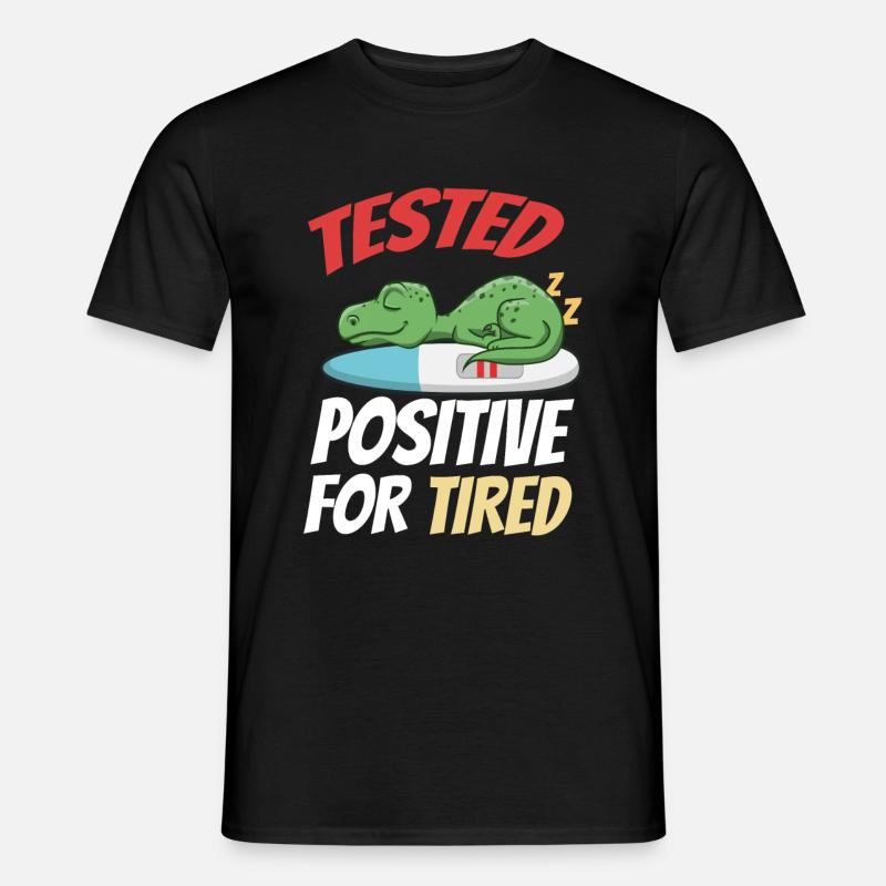 Schlafen Süß Geschenk - Männer T-Shirt - Schwarz