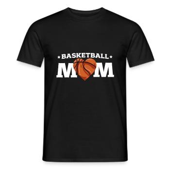 Basketball - Männer T-Shirt - Schwarz - Vorne - AI Model Male 178 light (178cm)