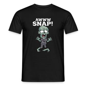 Ein Bein Witz Humor Geschenk - Männer T-Shirt - Schwarz - Vorne - AI Model Male 178 light (178cm)