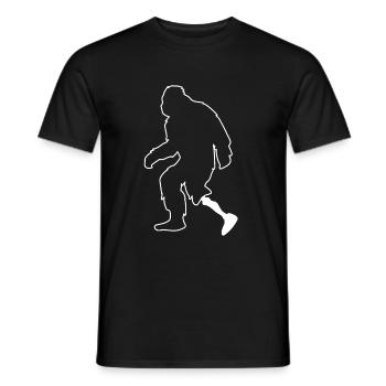 Ein Bein Witz Humor Geschenk - Männer T-Shirt - Schwarz - Vorne - AI Model Male 178 light (178cm)