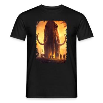 Mammut - Männer T-Shirt - Schwarz - Vorne - AI Model Male 178 light (178cm)