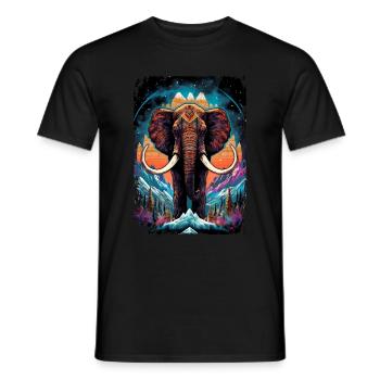 Mammut - Männer T-Shirt - Schwarz - Vorne - AI Model Male 178 light (178cm)