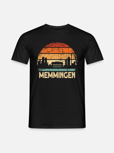 Memmingen - Männer T-Shirt - Schwarz