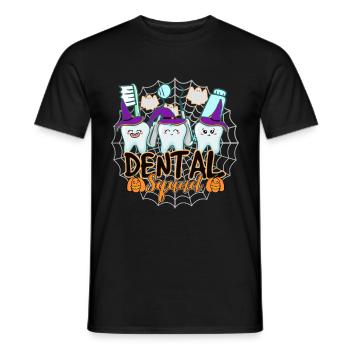Zahn Zähne Zahnarzt Zahnmedizinische Angestellte - Männer T-Shirt - Schwarz - Vorne - AI Model Male 178 light (178cm)