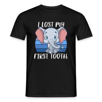 Zahn Zähne Zahnarzt Zahnmedizinische Angestellte - Männer T-Shirt - Schwarz - Vorne - AI Model Male 178 light (178cm)