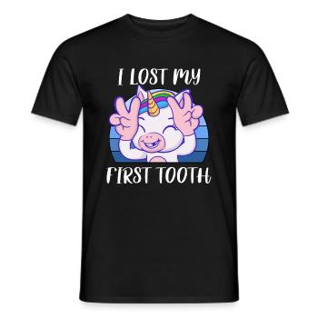 Zahn Zähne Zahnarzt Zahnmedizinische Angestellte - Männer T-Shirt - Schwarz - Vorne - AI Model Male 178 light (178cm)