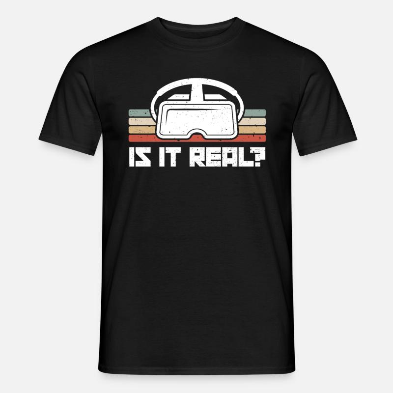 Virtual Reality VR Gift - Men’s T-shirt - black