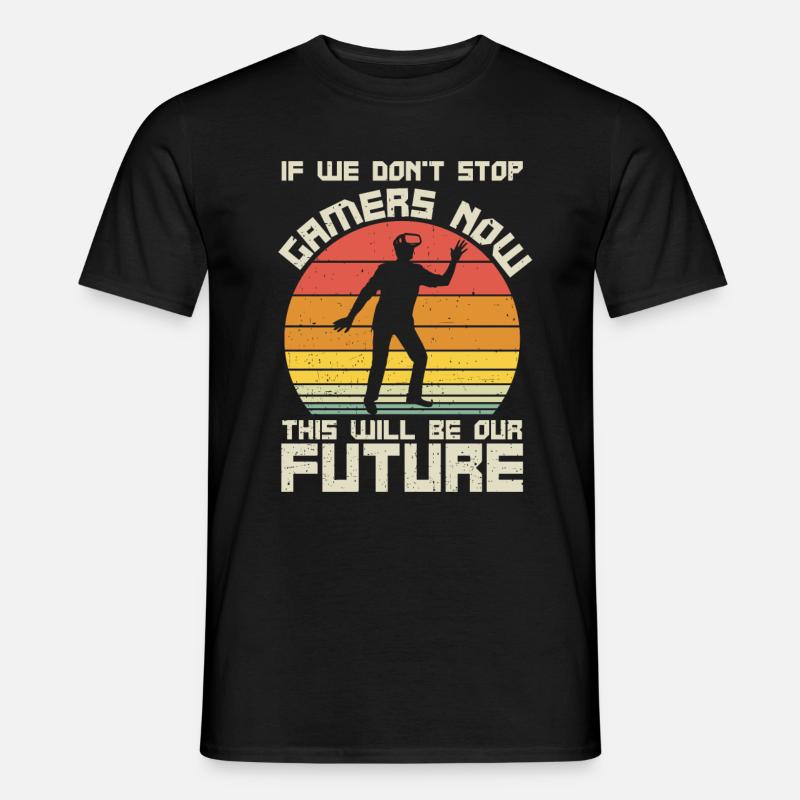 Virtual Reality VR Gift - Men’s T-shirt - black