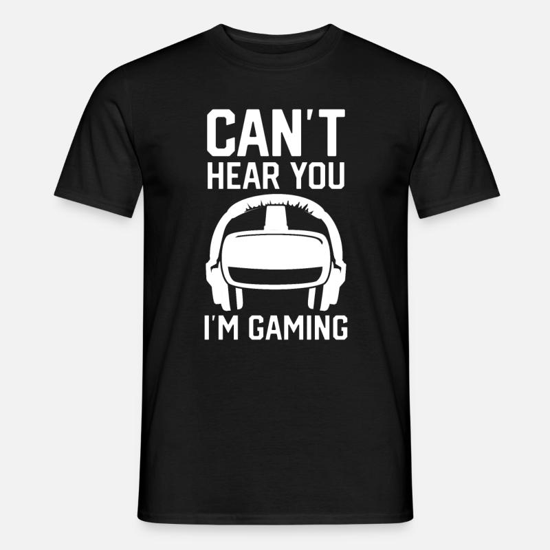 Virtual Reality VR Geschenk - Männer T-Shirt - Schwarz