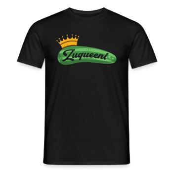 Zucchini - Männer T-Shirt - Schwarz - Vorne - AI Model Male 178 light (178cm)