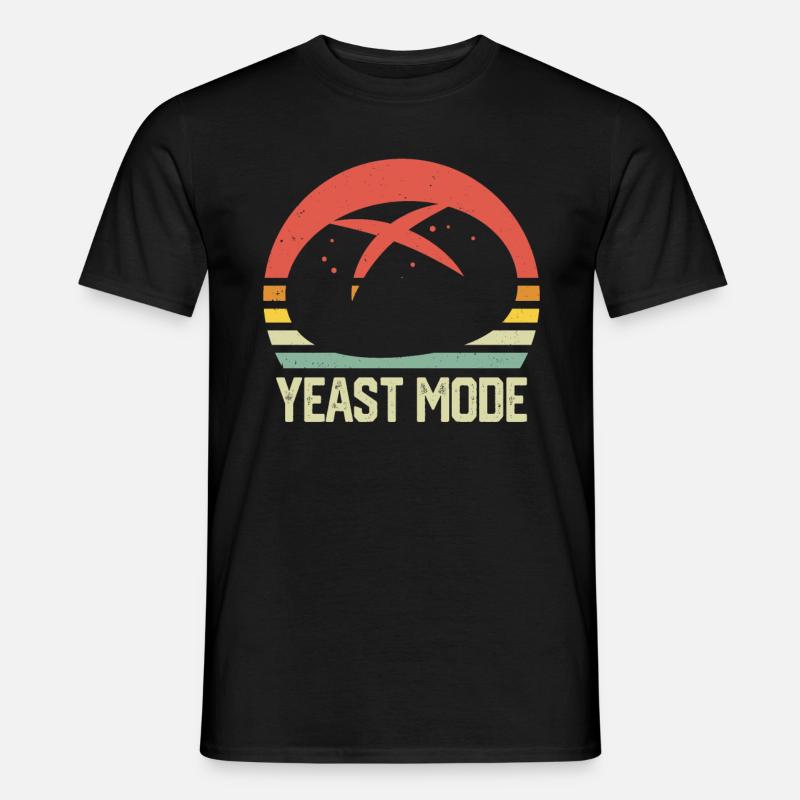 Hefe Modus - Männer T-Shirt - Schwarz