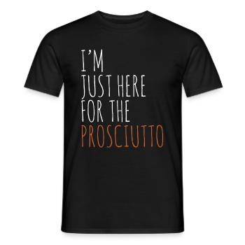 Jambon - T-shirt homme - noir - Devant - AI Model Male 178 light (178cm)