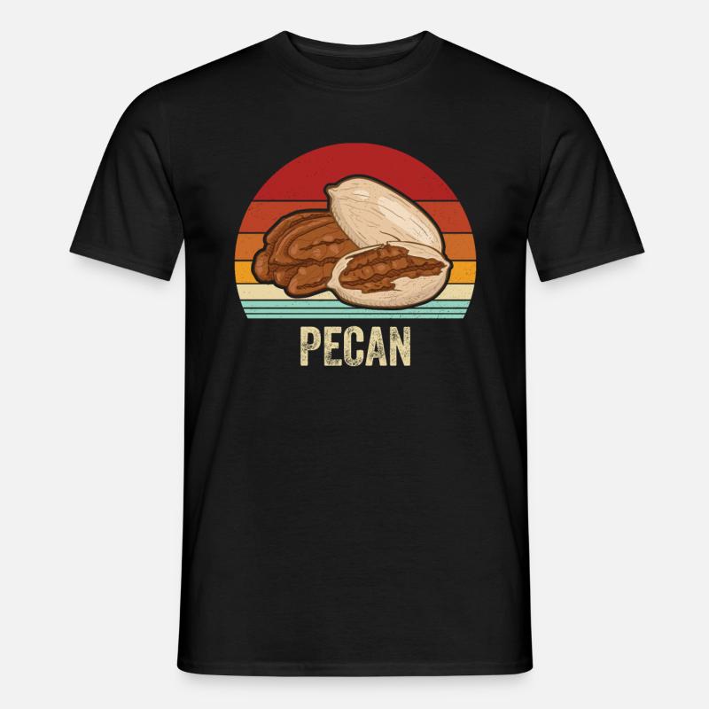 Pecan Nuts Gift - Men's T-Shirt - black