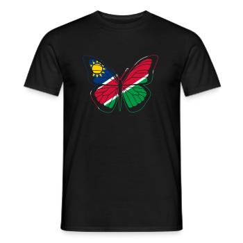 Namibia - Men's T-Shirt - black - Front - AI Model Male 178 light (178cm)