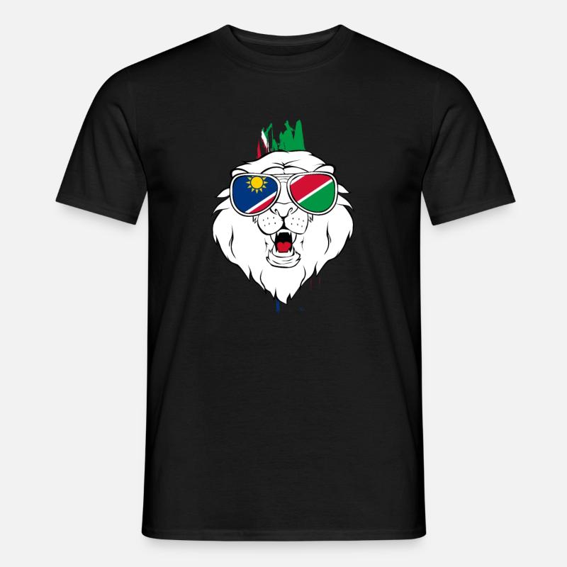 Namibia - Männer T-Shirt - Schwarz