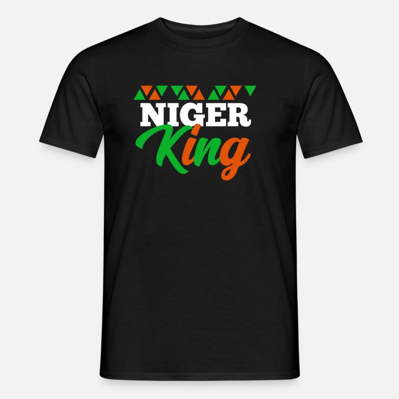 Niger - Männer T-Shirt - Schwarz