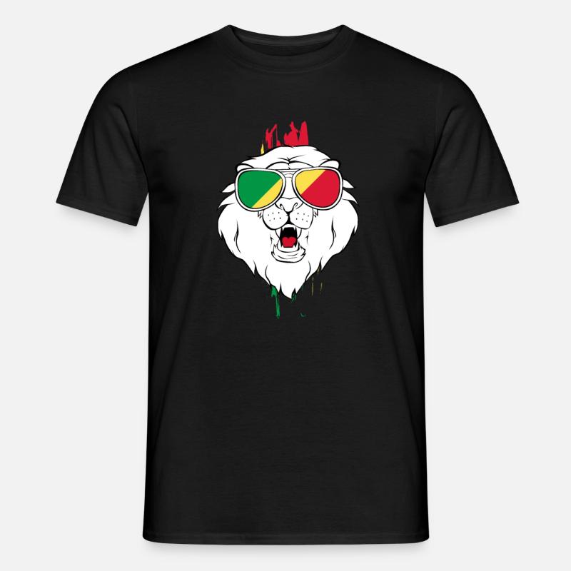 Kongo - Männer T-Shirt - Schwarz